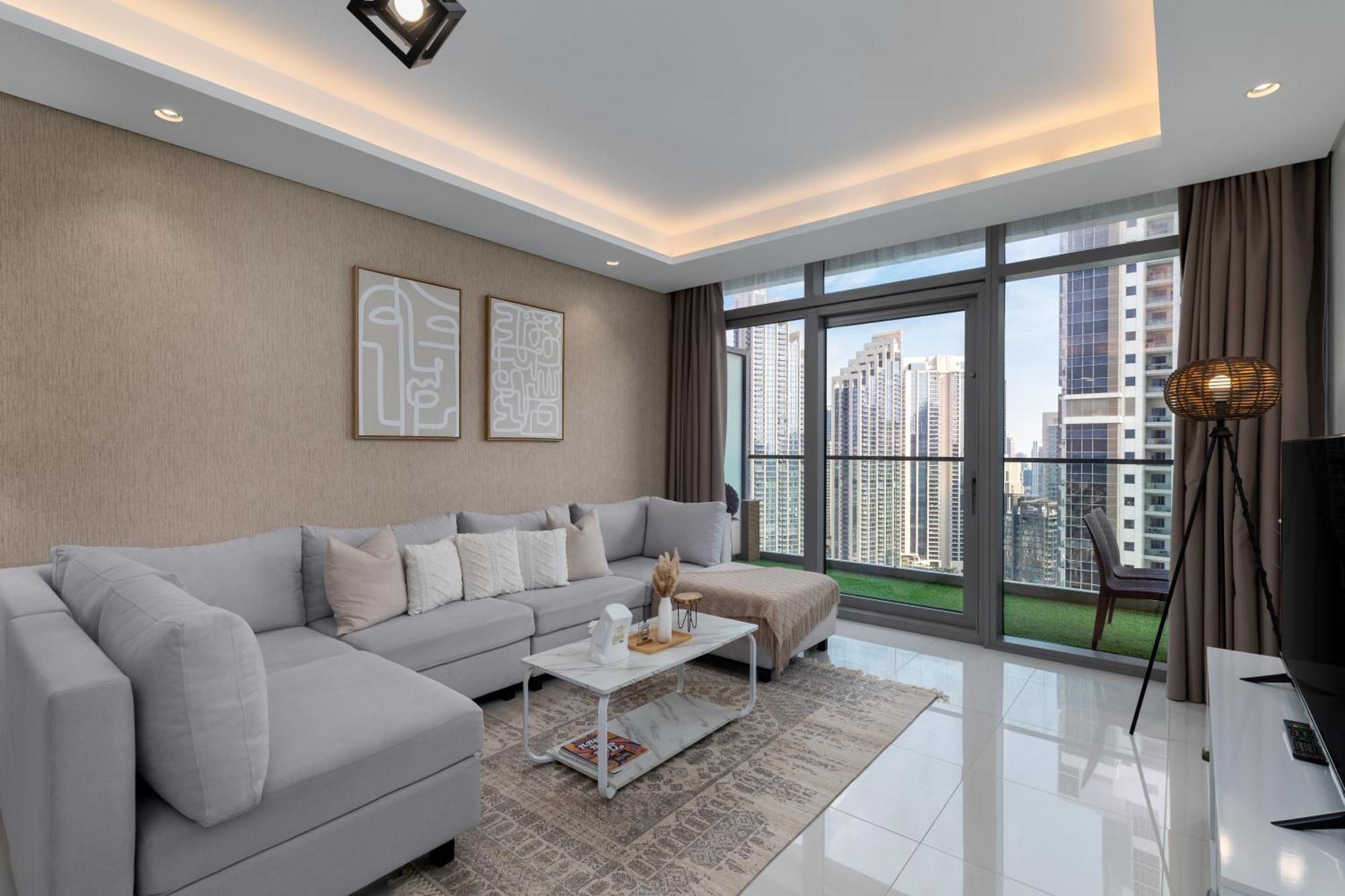 Ferienwohnung Burj Khalifa Views 2Br With Infinity Pool Downtown Dubai Exterior foto